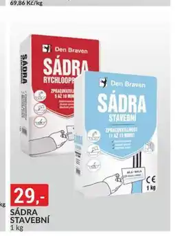 Baumax Sádra stavební nabídka