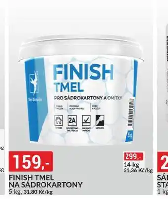 Baumax Finish tmel na sádrokartony nabídka