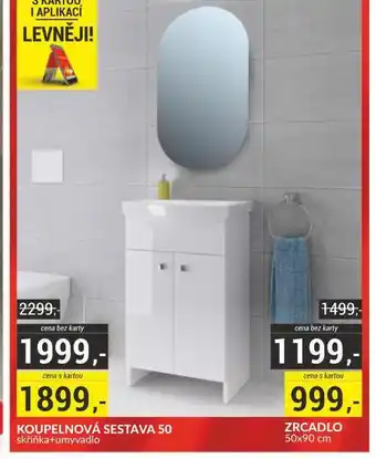 Baumax Koupelnová sestava 50 nabídka