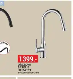 Baumax Dřezová baterie hematyt nabídka