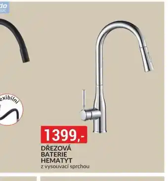 Baumax Dřezová baterie hematyt nabídka