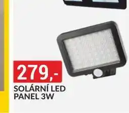Baumax Solární led panel 3w nabídka