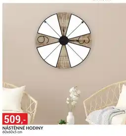 Baumax Nástěnné hodiny nabídka