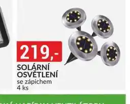 Baumax Solární osvětlení nabídka