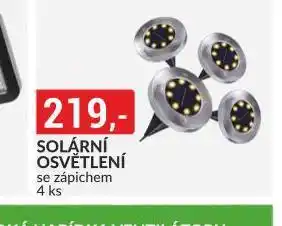 Baumax Solární osvětlení nabídka