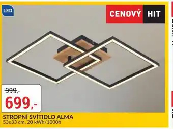 Baumax Stropní svítidlo alma nabídka