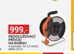 Baumax Prodlužovací přívod na bubnu nabídka
