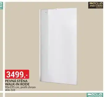 Baumax Pevná stěna walk-in rode nabídka