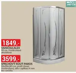 Baumax Sprchový kout paros nabídka