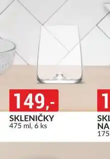 Baumax Skleničky nabídka