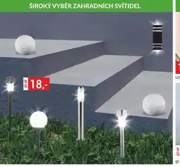 Baumax Zahradní svítidlo nabídka