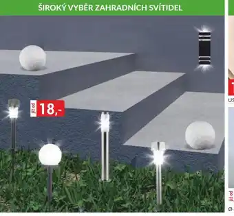 Baumax Zahradní svítidlo nabídka