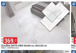 Baumax Dlažba onyx nabídka