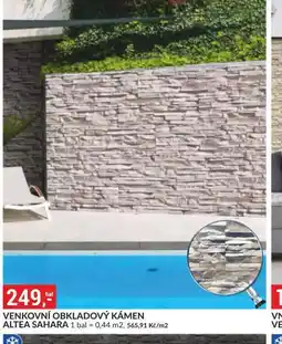 Baumax Venkovní obkladový kámen altea sahara nabídka