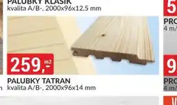 Baumax Palubky tatran nabídka