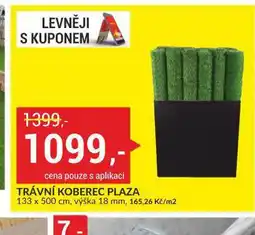Baumax Travní koberec plaza nabídka