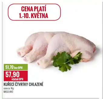 Ratio Kuřecí čtvrtky chlazené nabídka