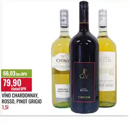 Ratio Víno Chardonnay, Rosso, pinot grigio nabídka