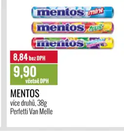 Ratio MENTOS nabídka