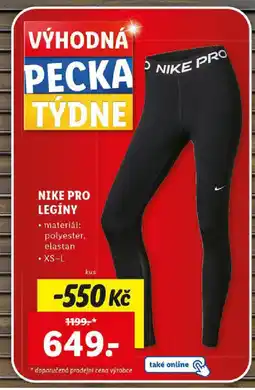 Lidl NIKE PRO nabídka