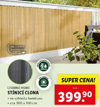 Lidl LIVARNO HOME STÍNICÍ CLONA nabídka