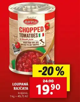 Lidl LOUPANÁ RAJČATA 19.90 nabídka