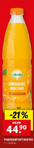 Lidl POMERANČOVÝ NEKTAR nabídka