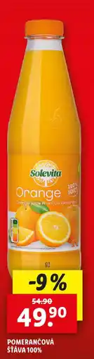 Lidl POMERANČOVÁ ŠŤÁVA 100% nabídka