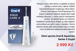 Datart Ústní sprcha Series 4 Oxyjet Oral-B AquaCare nabídka