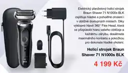 Datart Holicí strojek Braun Shaver 71 N1000s BLK nabídka