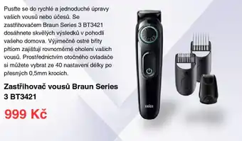 Datart Zastřihovač vousů Braun Series 3 BT3421 nabídka