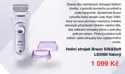 Datart Holicí strojek Braun Silk&Soft LS5560 fialový nabídka