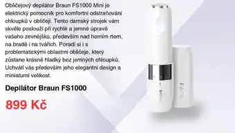 Datart Depilátor Braun FS1000 nabídka