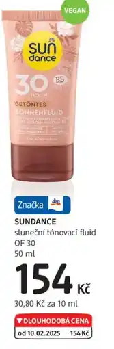 dm drogerie SUNDANCE nabídka