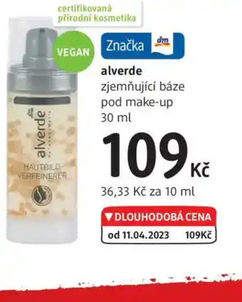 dm drogerie Alverde nabídka
