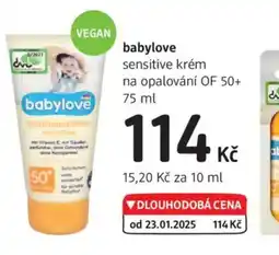dm drogerie Babylove nabídka