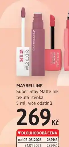 dm drogerie MAYBELLINE nabídka