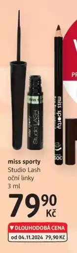 dm drogerie miss sporty nabídka