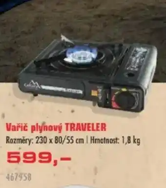 Uni Hobby Vařič plynový TRAVELER nabídka