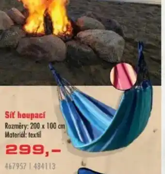 Uni Hobby Síť houpací Rozměry nabídka