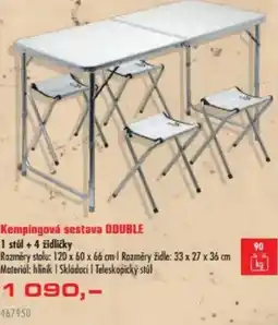Uni Hobby Kempingová sestava DOUBLE nabídka