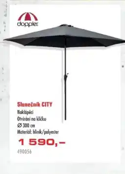 Uni Hobby Slunečník CITY Naklápěcí nabídka