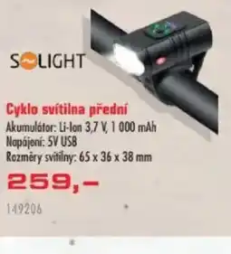 Uni Hobby Cyklo svítilna přední nabídka