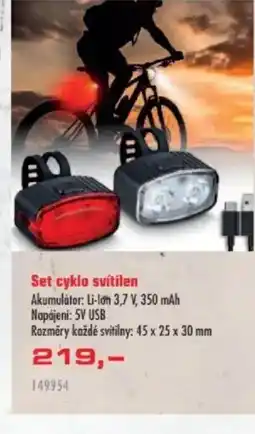 Uni Hobby Set cyklo svítilen nabídka