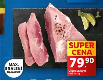 Lidl Vepřová kýta nabídka