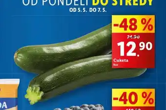 Lidl Cuketa nabídka