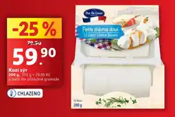 Lidl Kozí sýr nabídka