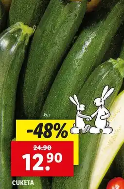 Lidl Cuketa nabídka