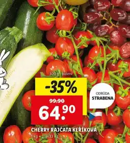 Lidl Rajčata cherry nabídka