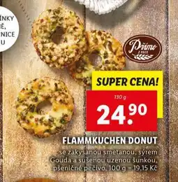 Lidl Flammkuchen donut nabídka